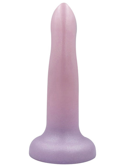 PLEASURES BY PLAYFUL 6 INCH DONG - PINK TO PURPLE