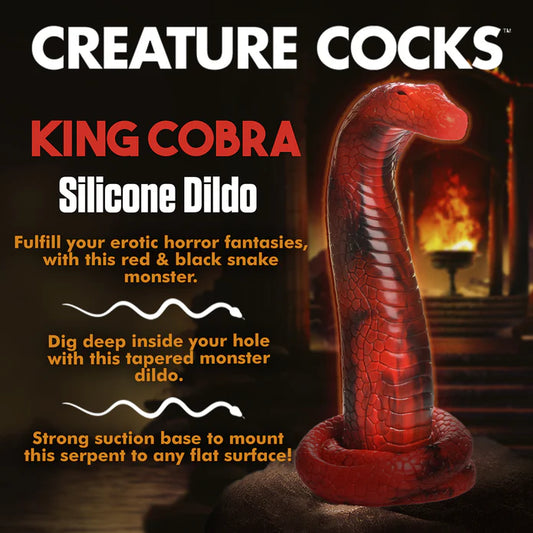 CREATURE COCKS KING COBRA DILDO