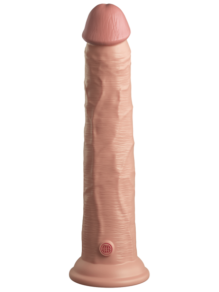 KING COCK ELITE 10 INCH SILICONE DUAL DENSITY COCK