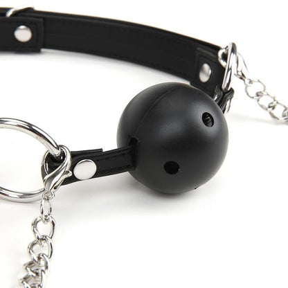 LUX FETISH BALL GAG AND NIPPLE CLAMPS