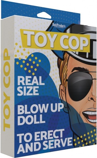 TOY COP INFLATABLE DOLL