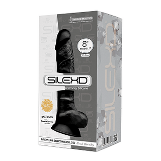 SILEXD MODEL 1 8 INCH MEMORY SILICONE DILDO