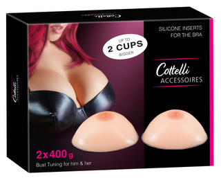 COTTELLI ACCESSORIES SILICONE BREASTS 400G