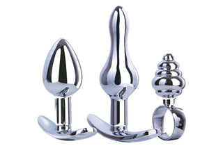 HARDWARE GEAR 3 IN 1 BUTTPLUG KIT SET