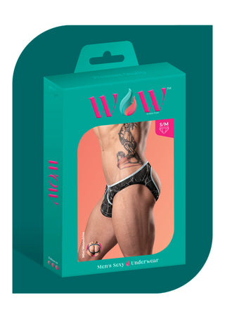 WOW MARBLE MESH MOONSHINE THONG