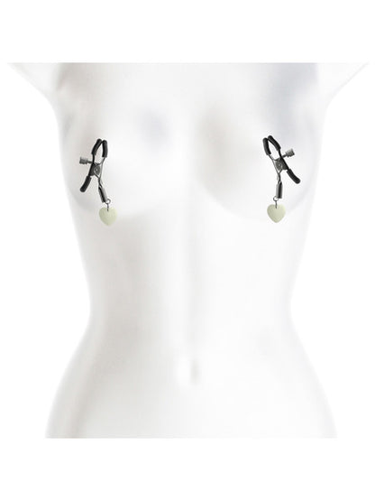 BOUND GLOW IN THE DARK NIPPLE CLAMPS