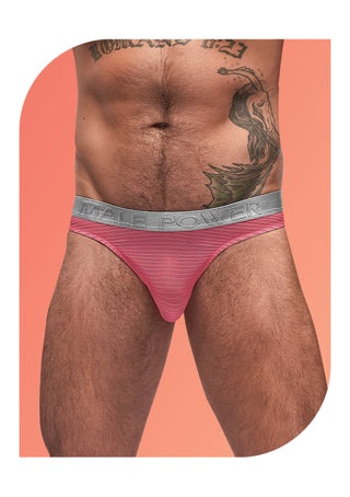WOW MESH RIB THONG