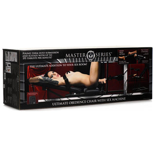 MASTER SERIES ULTIMATE OBEDIENCE CHAIR AND SEX MACHINE