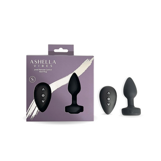 ASHELLA VIBES JEWEL REMOTE CONTROL BUTT PLUG