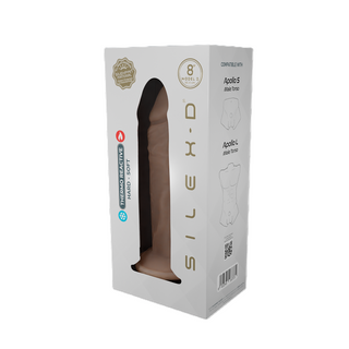 8 INCH LIQUID SILICONE DILDO