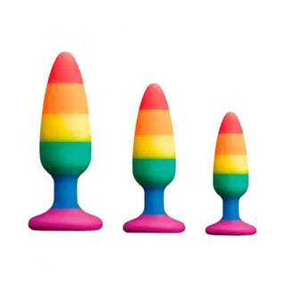 WOOMY HIPERLOO SILICONE RAINBOW PLUG