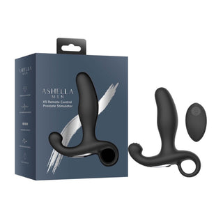 ASHELLA MEN X5 REMOTE CONTROL PROSTATE STIMULATOR