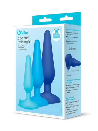 B-VIBE 3 PIECE ANAL TRAINING KIT