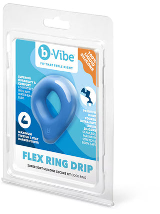 B VIBE FLEX RING DRIP COCK RING