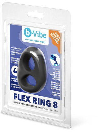 B VIBE FLEX RING EIGHT COCK RING