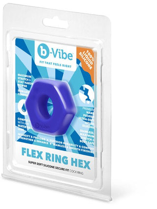 B VIBE FLEX RING HEX COCK RING
