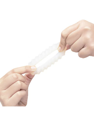 B VIBE FLEX RING RIPPLE ULTRA SOFT SILICONE COCK RING