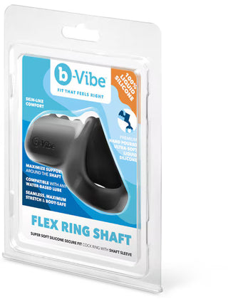 B VIBE FLEX RING SHAFT COCK RING AND BALL STRETCHER