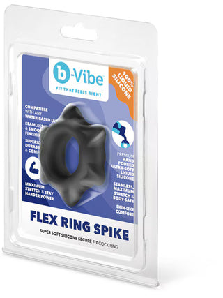 B VIBE FLEX RING SPIKE COCK RING