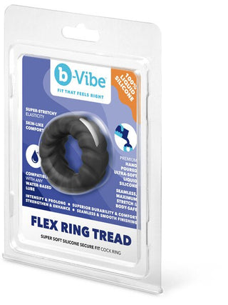 B VIBE FLEX RING TREAD COCK RING
