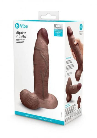 B VIBE SLIPSKIN REALISTIC DILDO