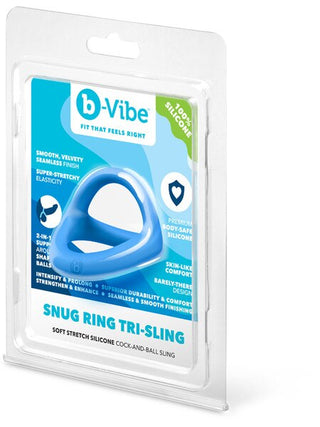 B VIBE SNUG RING TRI-SLING COCK RING