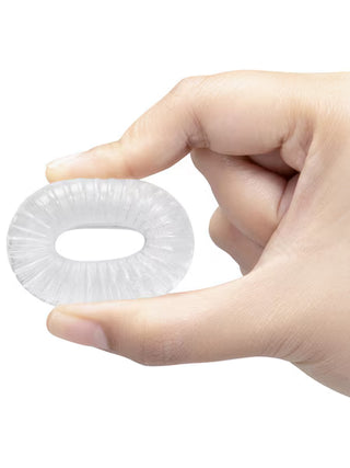 B VIBE STRETCH TECH SWIRL ULTRA STRETCHY COCK RING