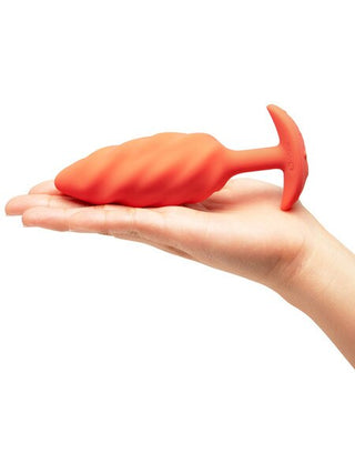 B VIBE SWIRL VIBRATING PLUG