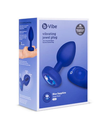 B VIBE VIBRATING JEWEL PLUG