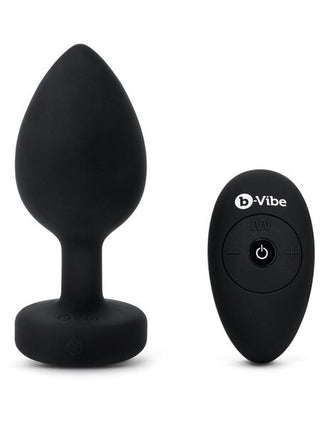 B VIBE VIBRATING JEWEL PLUG XXL