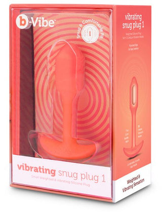 B VIBE VIBRATING SNUG PLUG 1