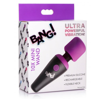 BANG 10X VIBRATING MINI SILICONE WAND