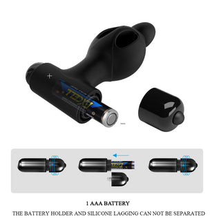 MR PLAY SILICONE VIBRATING ANAL PLUG