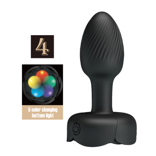 PRETTY LOVE OLMAN LIGHT UP RECHARGABLE BUTT PLUG