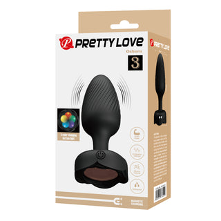 PRETTY LOVE OSBORN LIGHT UP RECHARGABLE BUTT PLUG