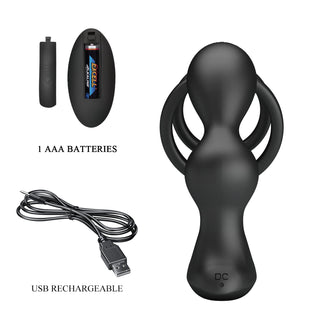 MR PLAY REMOTE CONTROL VIBRATING PROSTATE MASSAGER