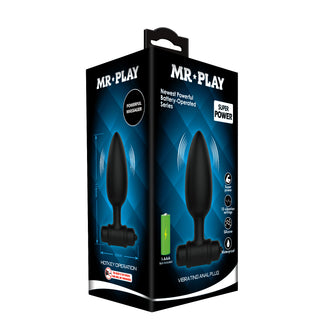 MR PLAY VIBRATING ANAL PLUG