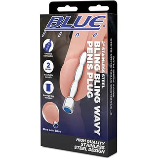 BLING BLING WAVY PENIS PLUG