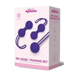 BODYWAND SQUEEZE 3PC KEGEL TRAINING SET