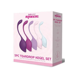 BODYWAND 5PC TEARDROP KEGEL SET