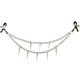 DAGGERS DOUBLE CHAIN NIPPLE CLAMPS