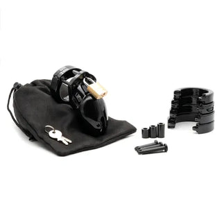 CB-X CHASTITY COCK CAGE KITS BLACK