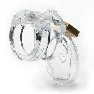 CB-6000 S CHASTITY COCK CAGE KIT - CLEAR