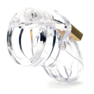 MR STUBB CHASTITY COCK CAGE KIT - CLEAR