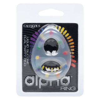 ALPHA LIQUID SILICONE DUAL PARTY RING