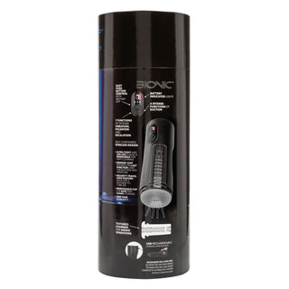 BIONIC SUCKING AND VIBRATING MASTURBATOR