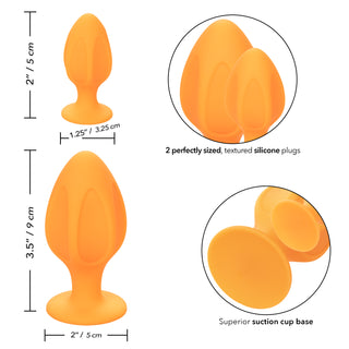 CHEEKY PLUG SET - ORANGE