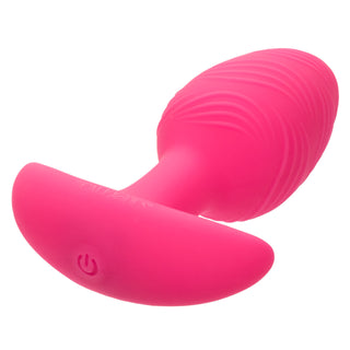 CHEEKY VIBRATING GITD BUTT PLUG