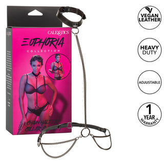 EUPHORIA CHAIN HALTER COLLAR AND LEASH