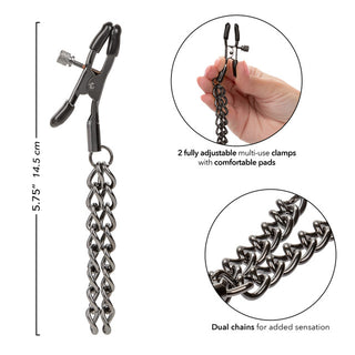 EUPHORIA CHAIN NIPPLE CLAMPS